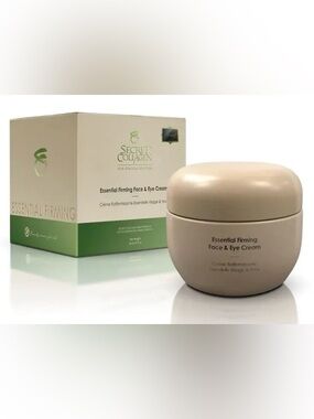 Secret Collagen Essential Firming Face & Eye Cream New Sealed In Box MSRP $590